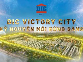 Bán đất nền dic victory city, 95m2, 11 triệu/m2 tại phường 4, vị thanh, hậu giang.  0909 271 ***