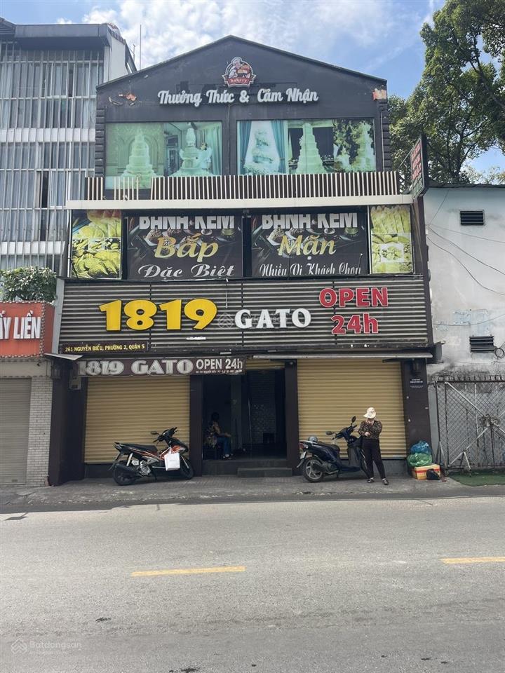 Cho thuê nhà mặt phố 261 nguyễn biểu, 55 triệu, 48m2, 3 tầng, 1pn, 1wc