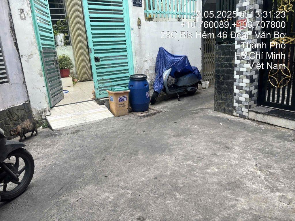 Bán nhà 414/28/9 Đoàn Văn Bơ, P.Khánh Hội, TPHCM. 99m2 SHR chỉ 9.8 tỷ. Lh: 0917873287