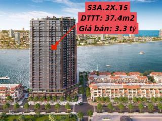 Chính chủ bán căn studio tầng cao view biển tòa s3 sun symphony đà nẵng, cắt lỗ so với giá mua