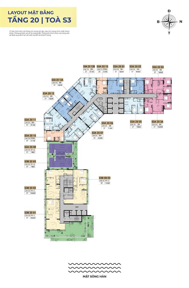 Chính chủ bán căn studio tầng cao view biển tòa s3 sun symphony đà nẵng, cắt lỗ so với giá mua