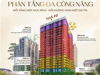 Studio giá rẻ toà f2 sun fours đà nẵng, tầng 10 view chéo sông, giá gốc cđt