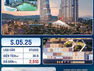 S.05.25 studio nhỏ, giá trị lớn giữa lòng aria bay 1 một căn studio 30,6m giá tốt