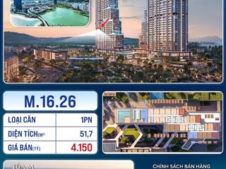 Căn 1 pn view hồ nhạc nước tòa m aria bay giá tốt