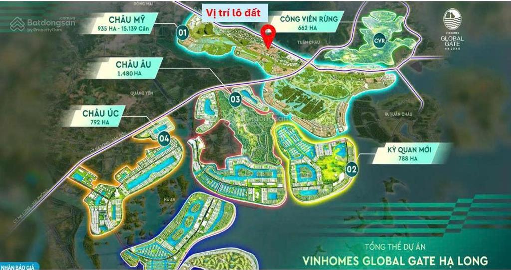 Bán đất 619m2, giá 13,6 tỷ tại phường tuần châu  giáp dự án vin hạ long xanh