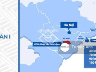 Hấp dẫn đất kcn đồng văn 1 mở rộng thuộc xã duy tiên  hà nam. dt 0,7ha. giá 2,55tr/m2