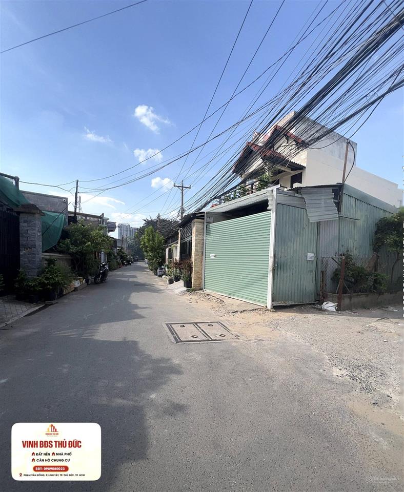 Bán nhà mặt tiền kd 73,3m2  linh tây  sát phạm văn đồng  himlam phú đông  hxh  3pn chỉ 6,5 ty
