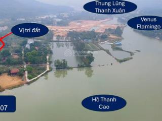 Bán đất lô góc 505m, mt 50m khu aq story thanh cao, xây nhà vườn, homestay nghỉ dưỡng hoàn hảo