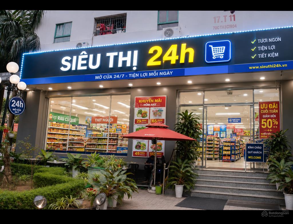 Cho thuê mặt bằng kinh doanh chân đế chung cư quận cầu giấy diện tích 150m mặt tiền 12m giá 45tr