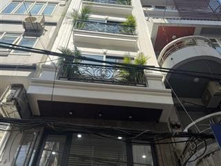 Nhà ngọc hà 50m*7t, mt 4m, thang máy, thông sàn, mặt ngõ 2m, 20m ra phố, qh ổn định, về ở ngay