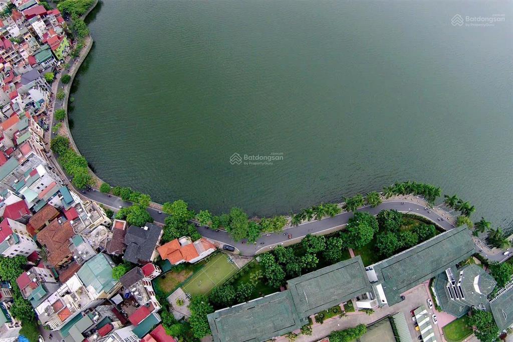 Nhà 4 tầng mp nguyễn đình thi 84m2, mt 8m, căn góc 3 thoáng, vỉa hè rộng, view hồ, kinh doanh 63 tỷ