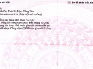 Đất 2 mặt tiền gần kcn đất đỏ & hồ suối môn phù hợp buôn bán, homestay,nhà trọ, nhà vườn nghỉ dưỡng