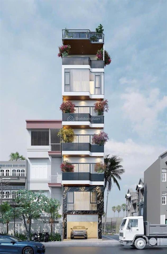 Tư đình view cầu trần hưng đạo 8 tầng thang máy ô tô tránh  kinh doanh