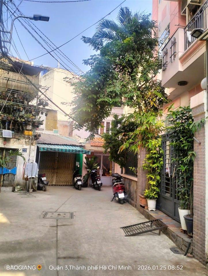 Bán nhanh nhà đẹp 6,6x7,7 đường cmt8 liền kề đg 3/2, điện biên phủ, nguyễn thị minh khai
