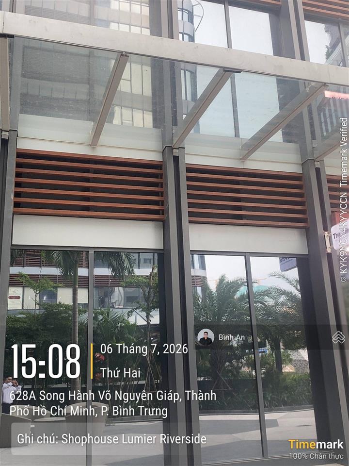 Cắt lỗ shophouse mặt tiền lumiere riverside thảo điền giá đáy. đã có sổ