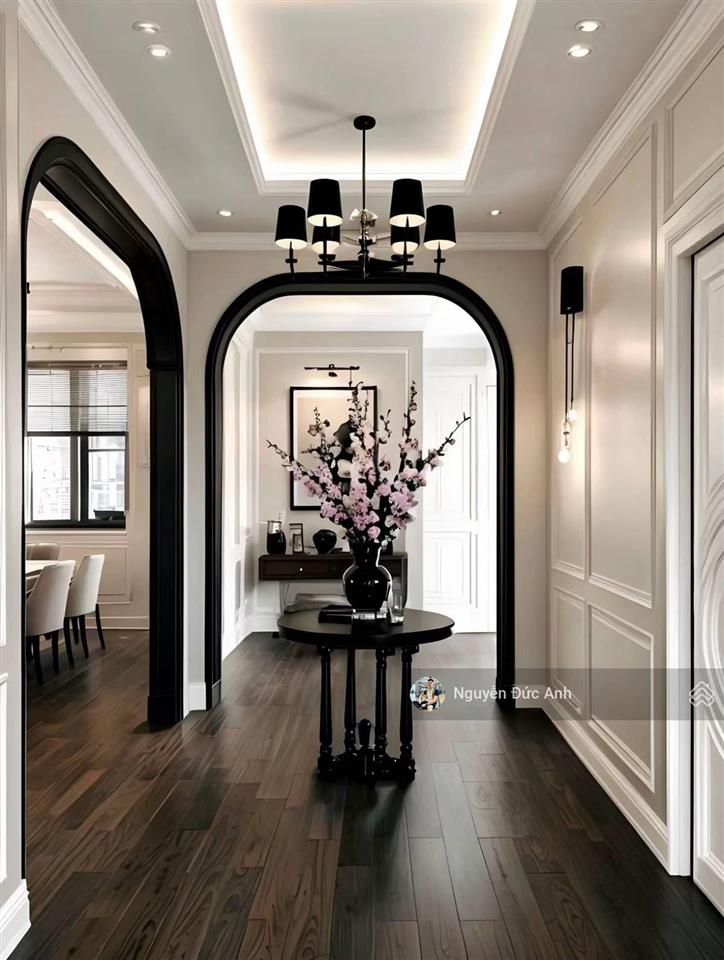 Bán căn góc 4pn3wc, 154m2, full nội thất, bancong đông nam tại the park home, em đức 0387 896 ***