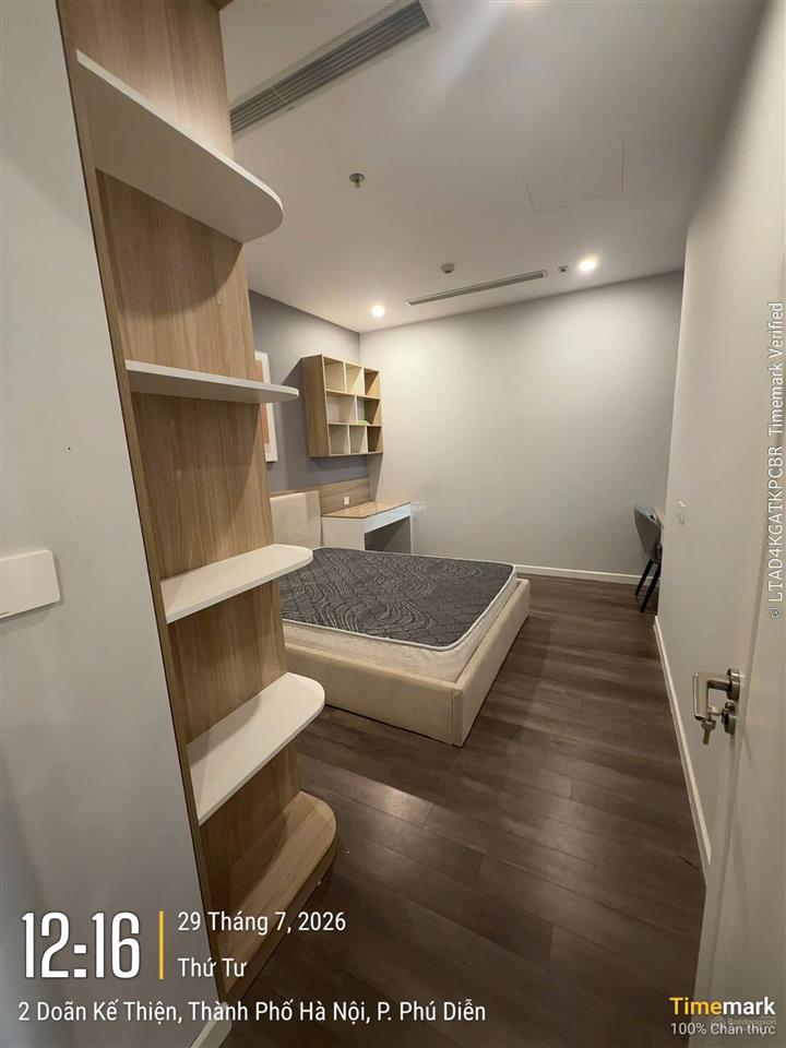 Chủ thiện chí bán căn 2pn 2wc, 75m2, full đồ, ban công nam tại the nine, em đức 0387 896 ***