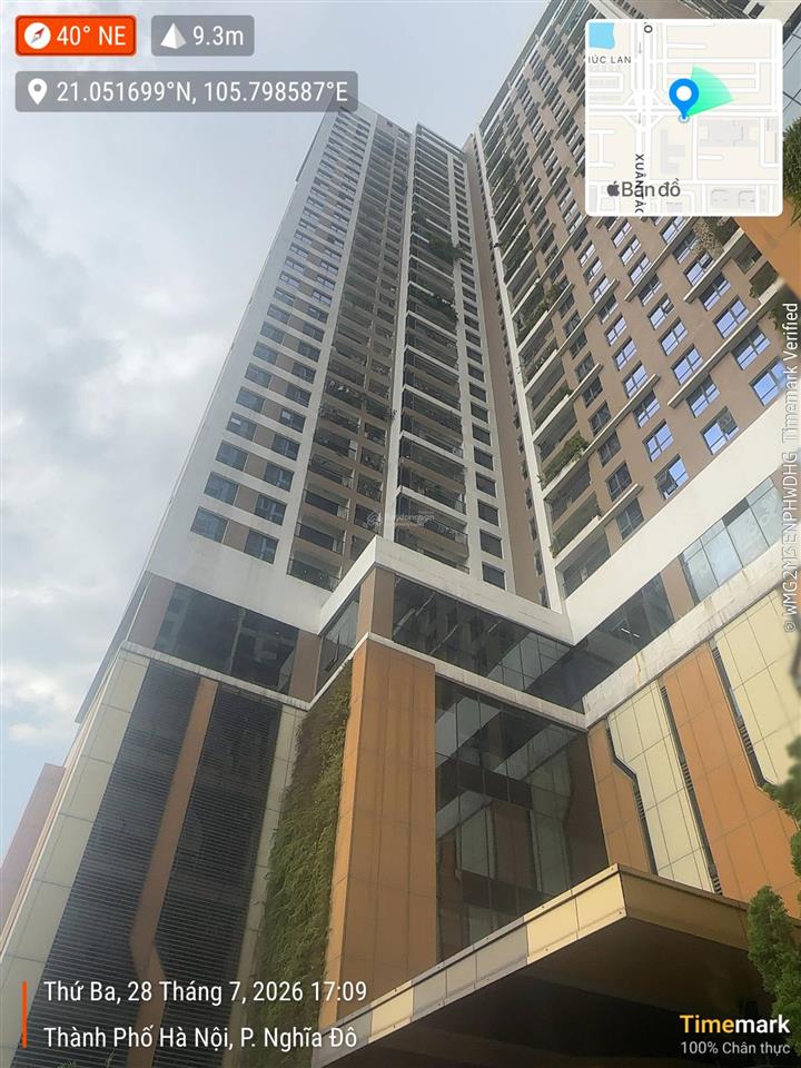 Bán căn 2pn 2wc tại 6th element, tây hồ, 9,2 tỷ, 83m2, tòa d2, ban công đông, em đức 0387 896 ***