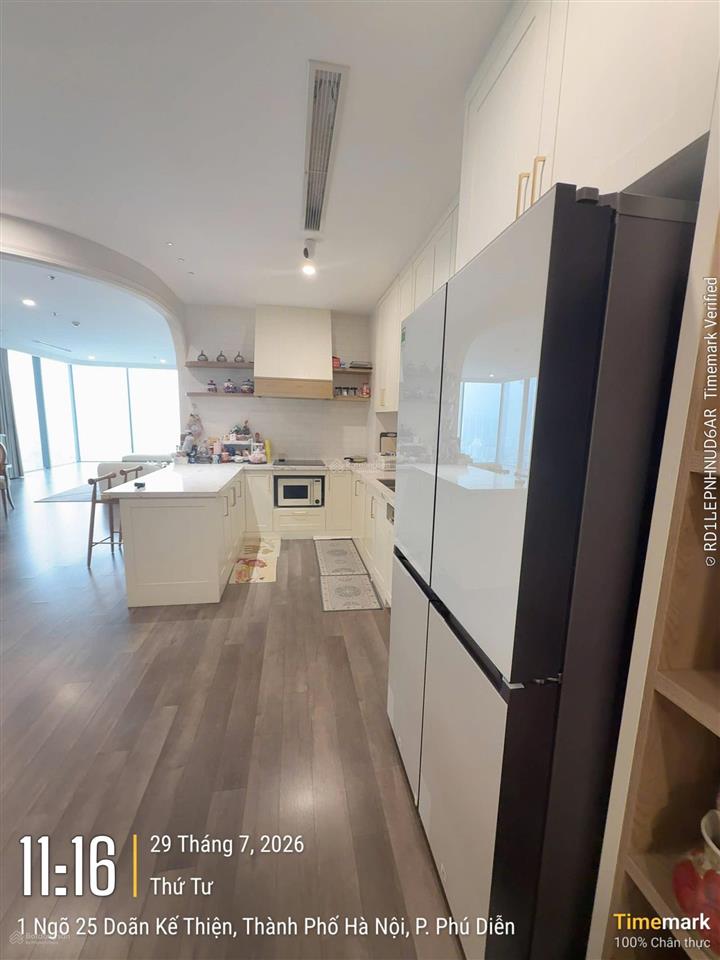 Bán căn góc 3pn, 2wc, 144.5m2, full nội thất, ban công đông bắc tại the nine, em đức 0387 896 ***