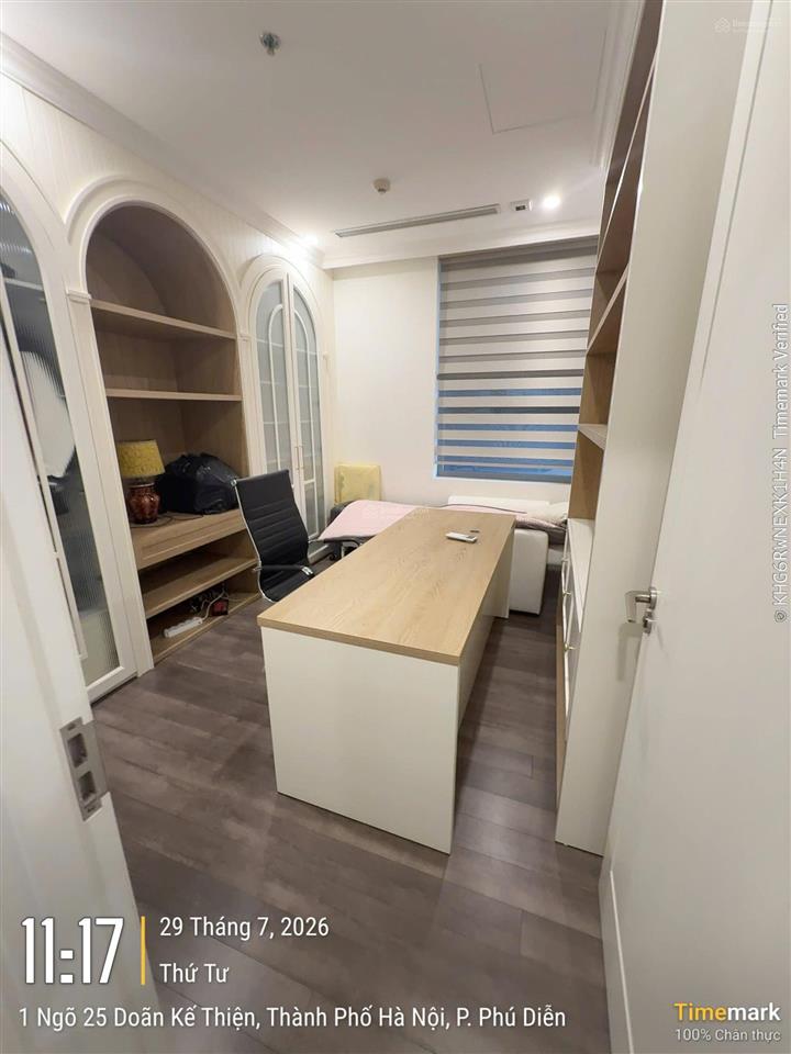 Bán căn góc 3pn, 2wc, 144.5m2, full nội thất, ban công đông bắc tại the nine, em đức 0387 896 ***