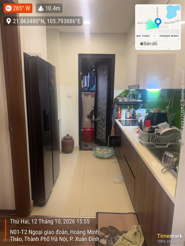 Bán căn 3pn 2wc, 95m2, full nội thất, bancong bắc view hồ tại toà n01t1, em đức 0387 896 ***