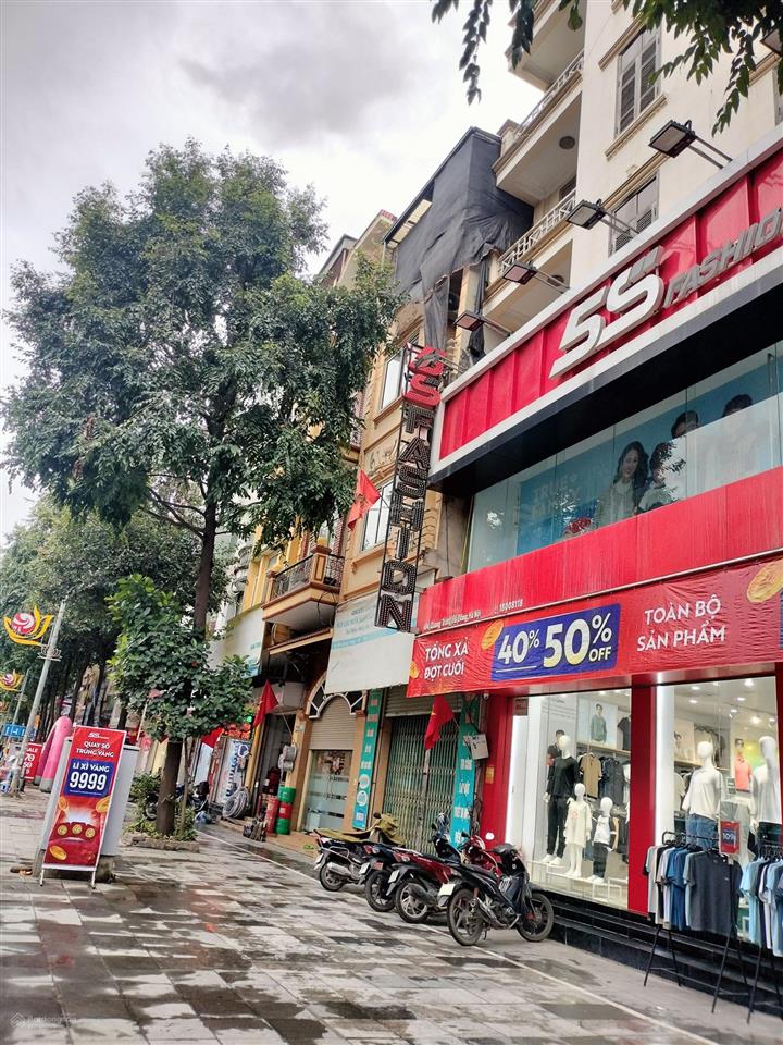 Bán gấp nhà mặt phố quang trung hà đông, 460m 4 tầng giá 218 tỷ