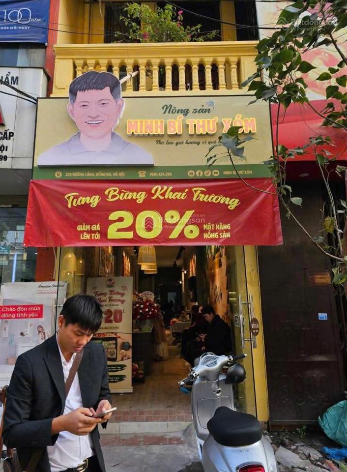 Cho thuê tầng 1 nhà mặt phố đường láng  mặt tiền 3m  diện tích 40m2