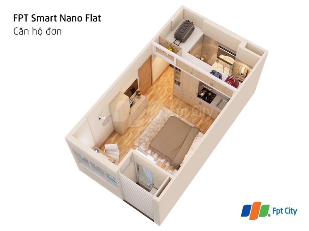 Cần bán căn 1pn fpt 1 chính chủ view hồ bơi