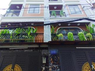 Siêu phẩm 5 tầng btct ~50m2 ko lg  ngang 4m  xe hơi đậu cổng  thông ra phan huy ích  gò vấp