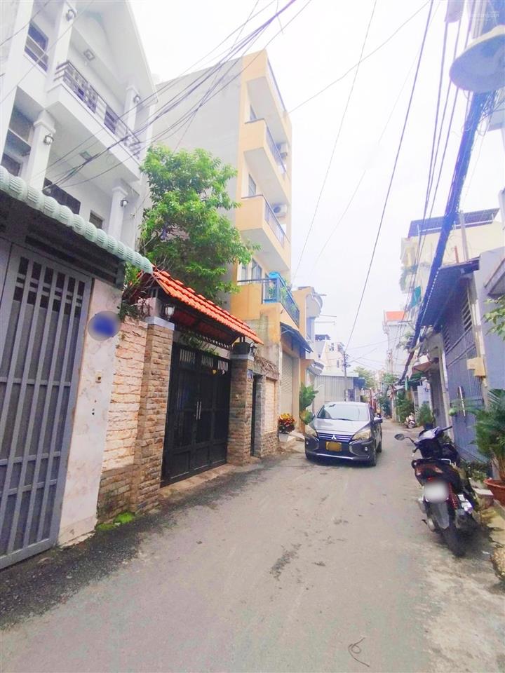 Siêu phẩm 5 tầng btct ~50m2 ko lg  ngang 4m  xe hơi đậu cổng  thông ra phan huy ích  gò vấp