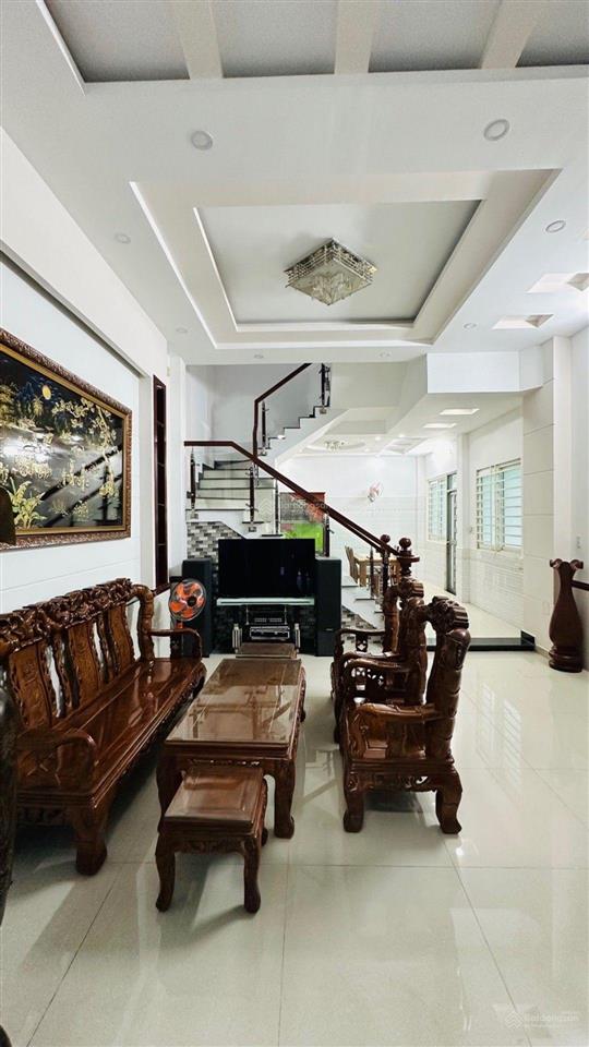 Nhà gò vấp  xe hơi ngủ trong nhà  75m2 (5x15m)  4 tầng btct  nhỉnh 7 tỷ