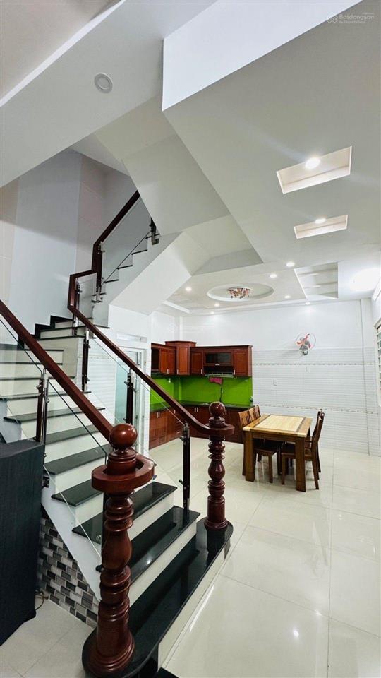 Nhà gò vấp  xe hơi ngủ trong nhà  75m2 (5x15m)  4 tầng btct  nhỉnh 7 tỷ
