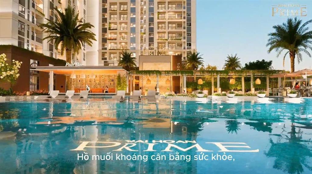Căn 2pn tầng đẹp view hồ bơi thuộc tháp trung tâm dự án căn hộ cao cấp
