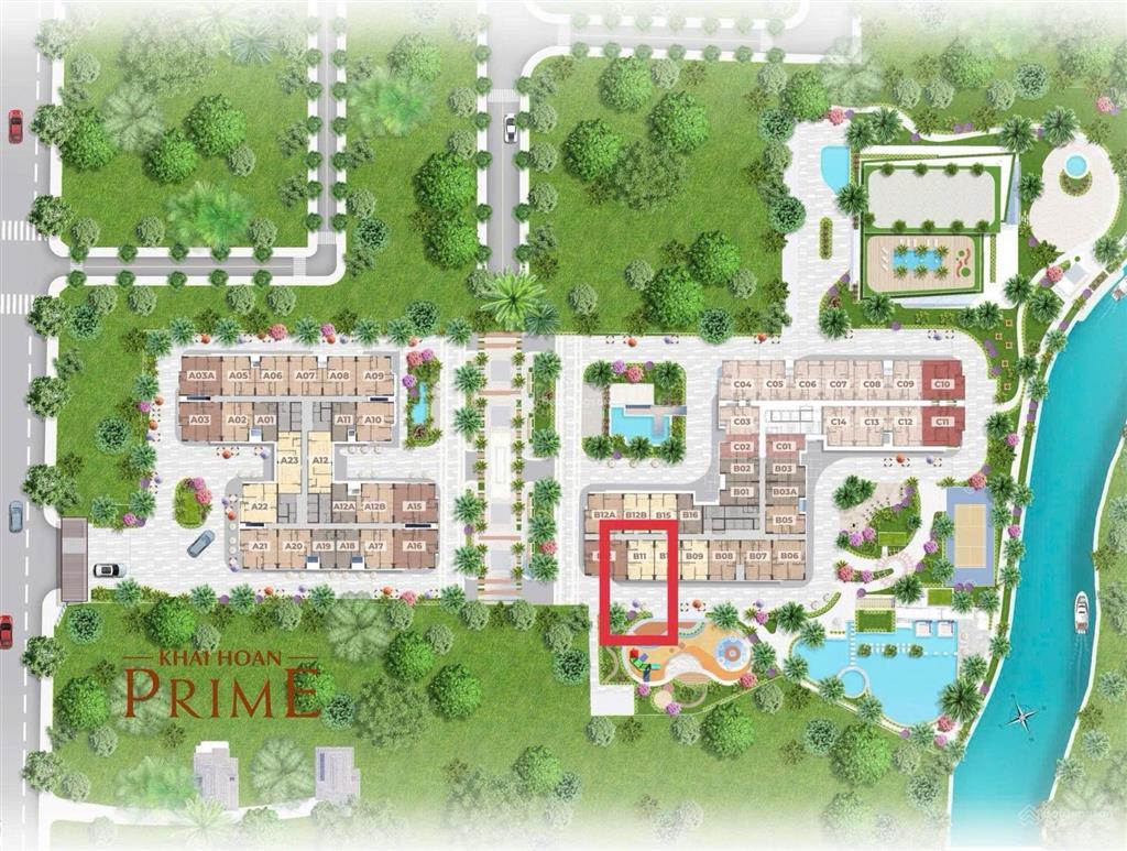 Căn 2pn tầng đẹp view hồ bơi thuộc tháp trung tâm dự án căn hộ cao cấp