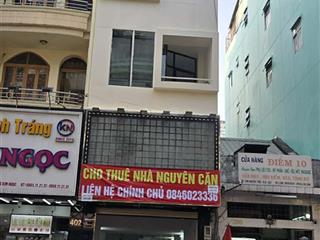 Cho thuê nhà mới đẹp nguyên căn ngay trung tâm buôn bán sầm uất nhất q5 đường nguyễn trãi 2 chiều