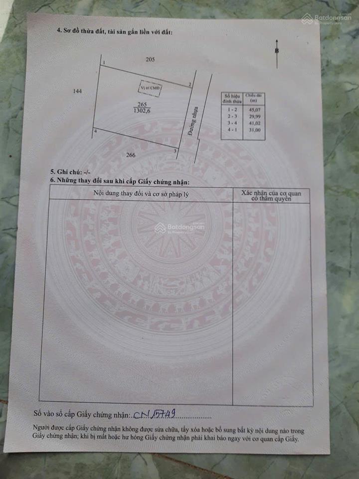 Cần bán 2 lô đất lô 1 303,1 m² có 80 thổ cư + lô 2 1605,7 m² có 80 thổ cư, 2 lô liền kề