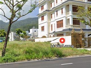 Bán đất biệt thự 300m2 đường lê văn lương, đà nẵng  sát biển  sát lô góc  giá 34 tỷ  hướng đông