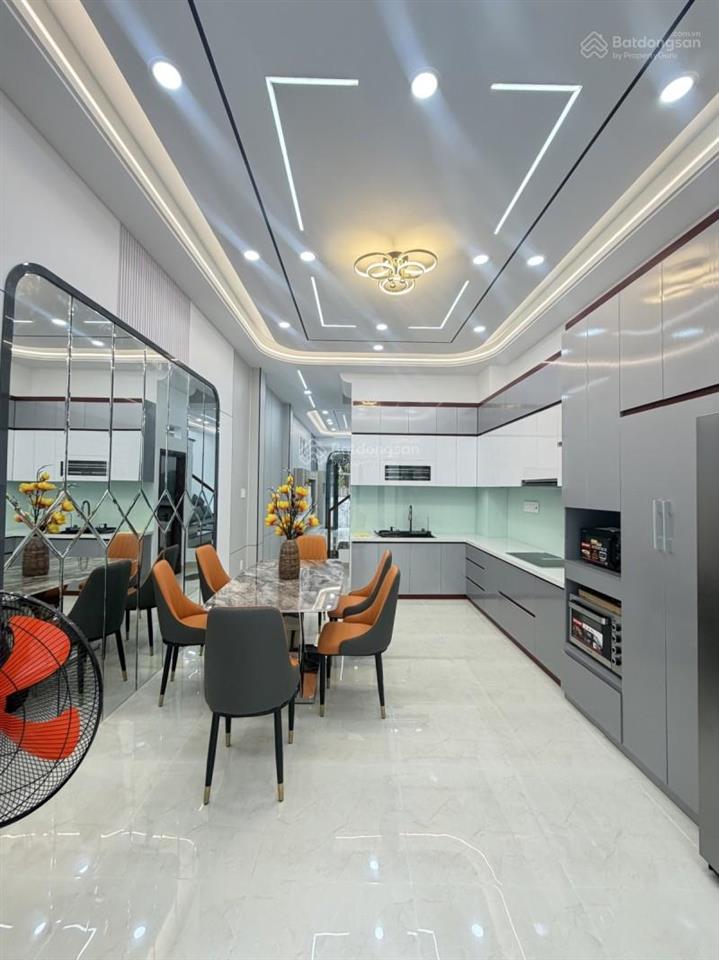 Bình thạnh nhà mới 60m2  5 lầu cạnh mt xe hơi  nội thất sang xịn chỉ 9t5.
