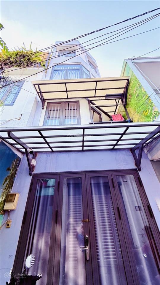 Nhà 4 tầng sát mặt tiền vạn kiếp  hẻm 7 chỗ đỗ cửa  giá chỉ 4.2 tỷ