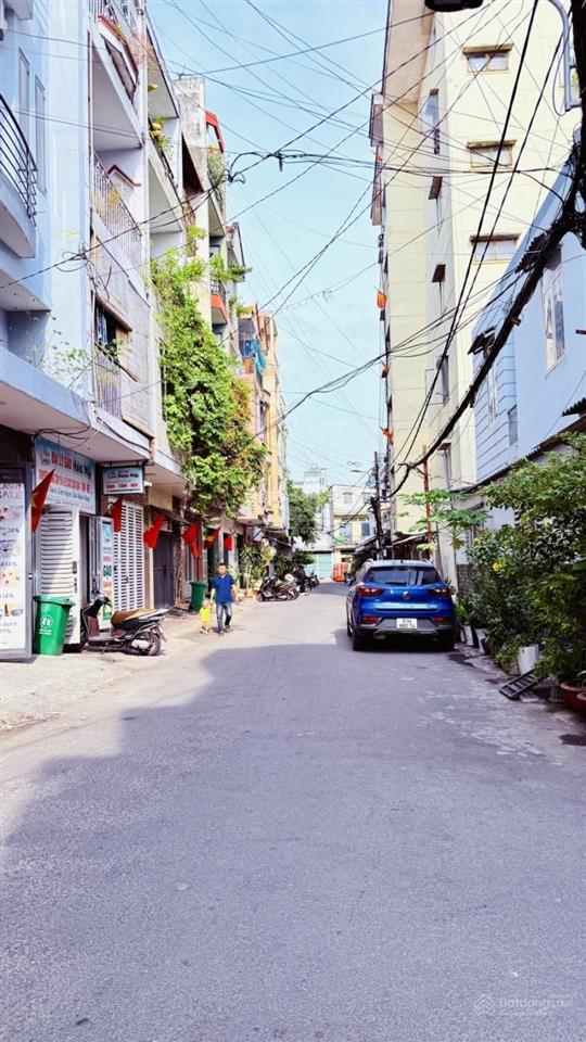 Nhà 4 tầng sát mặt tiền vạn kiếp  hẻm 7 chỗ đỗ cửa  giá chỉ 4.2 tỷ