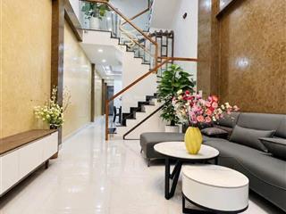 Nhà xây mới full nội thất quang trung, phường 10, gò vấp  70m nở hậu 4.4m 4 tầng 6pn 8.6