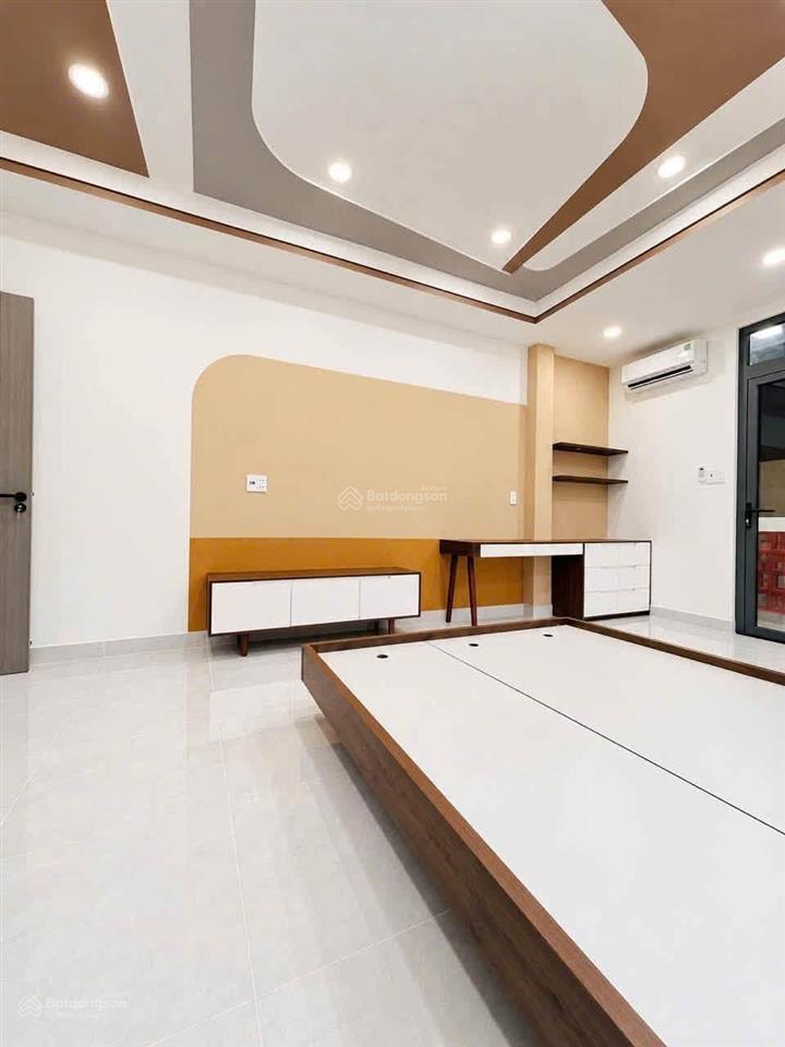Nhà xây mới full nội thất quang trung, phường 10, gò vấp  70m nở hậu 4.4m 4 tầng 6pn 8.6