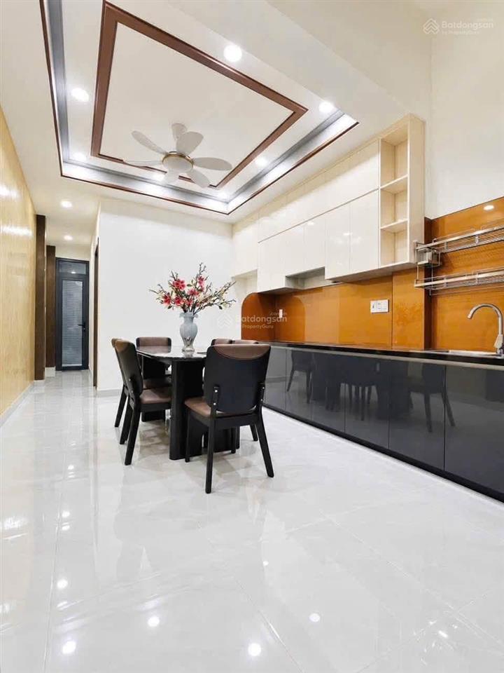 Nhà xây mới full nội thất quang trung, phường 10, gò vấp  70m nở hậu 4.4m 4 tầng 6pn 8.6