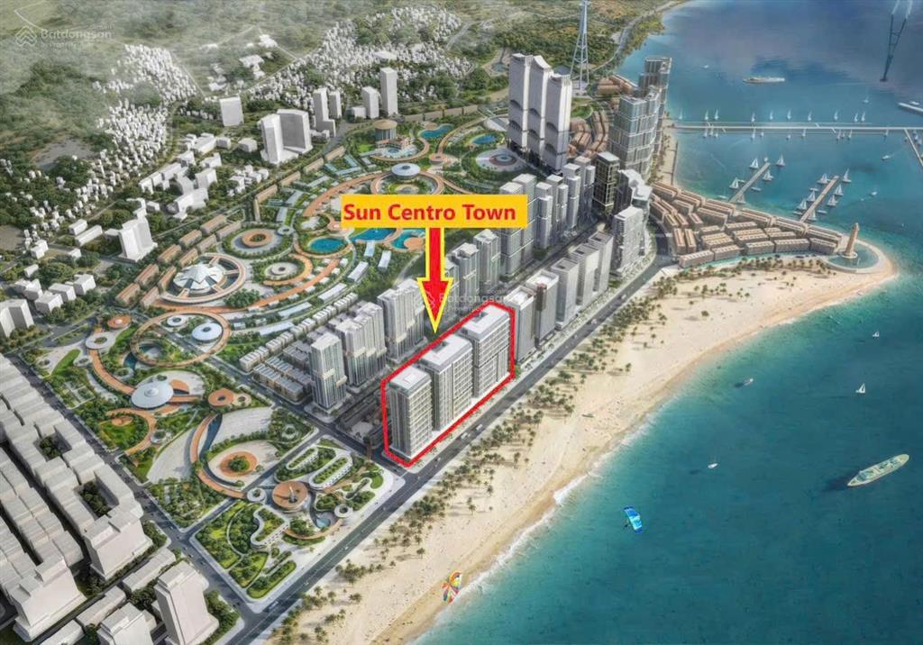 Duy nhất căn studio tây bắc sun centro town chỉ 1.x tỷ