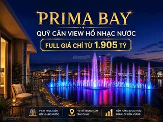 Quỹ căn studio view hồ nhạc nước full giá chỉ 1,9 tỷ