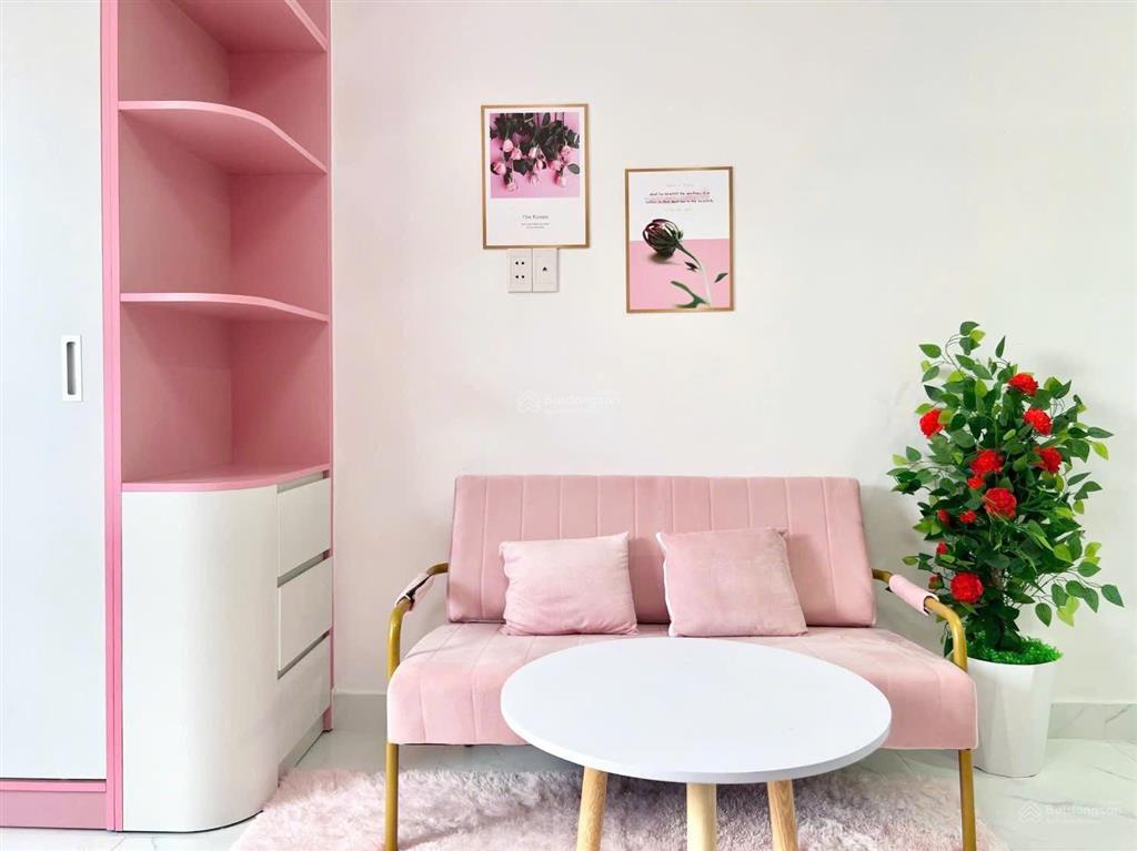 Studio full nội thất ngay vòng xoay dân chủ, tòa nhà viettel, máy giặt riêng, 30m2, cửa sổ thoáng