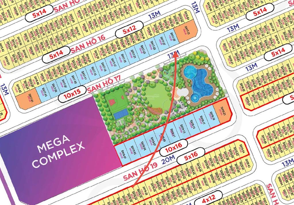 Song lập san hô view trực diện bể bơick 34,5%26.4 tỷ nhận nhà ngay