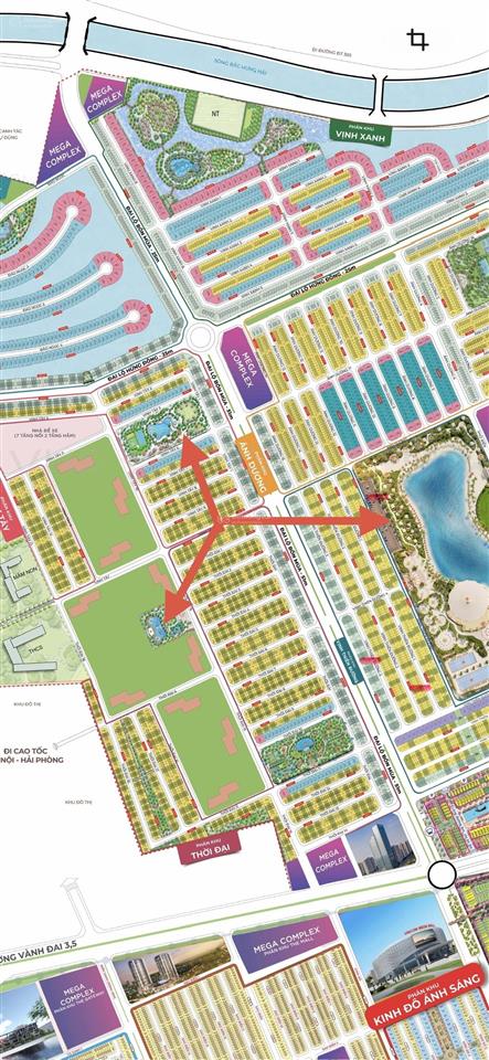 Cần bán liền kề khu vịnh tây vinhomes ocean park 3, đường 17m