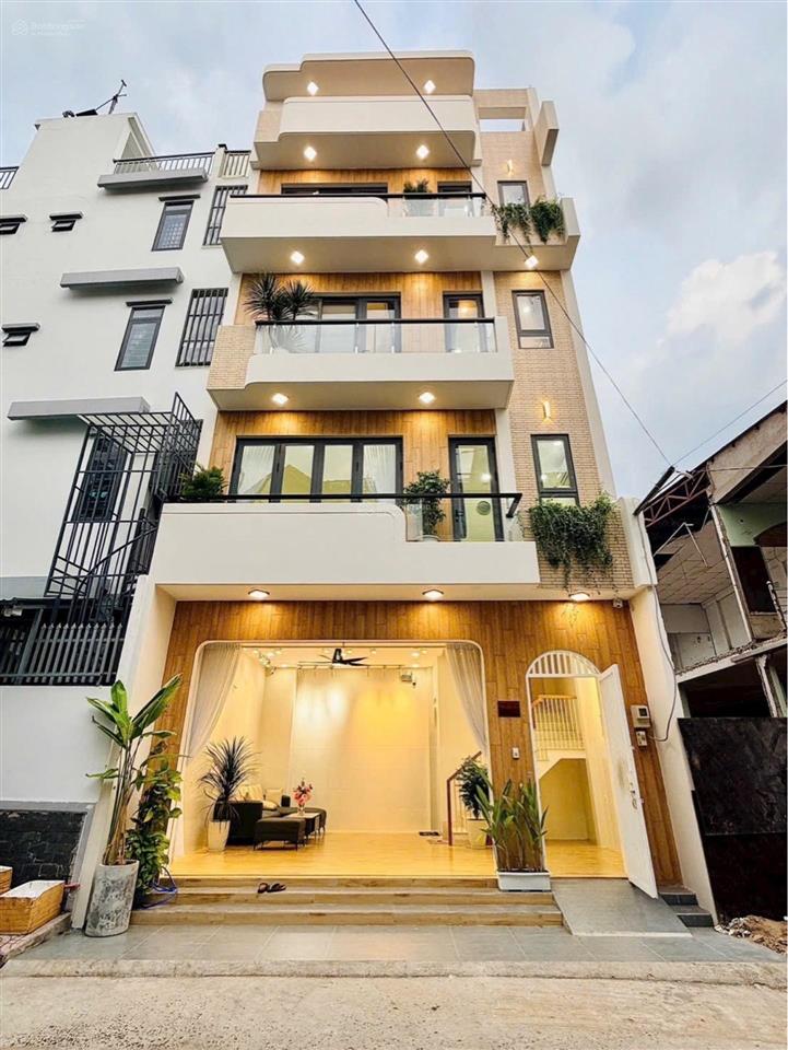 Bán nhà mới phạm văn bạch ngay sân gold sân bay, hẽm xe tải 6m, ngang 7m, 5 tầng, nhỉnh 7 tỷ tl
