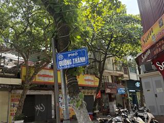 Mặt phố đường thành. hoàn kiếm.vị trí đẹp nhất phố 220m2 x5t. mặt tiền 12.8m. dòng tiền 160tr/thang